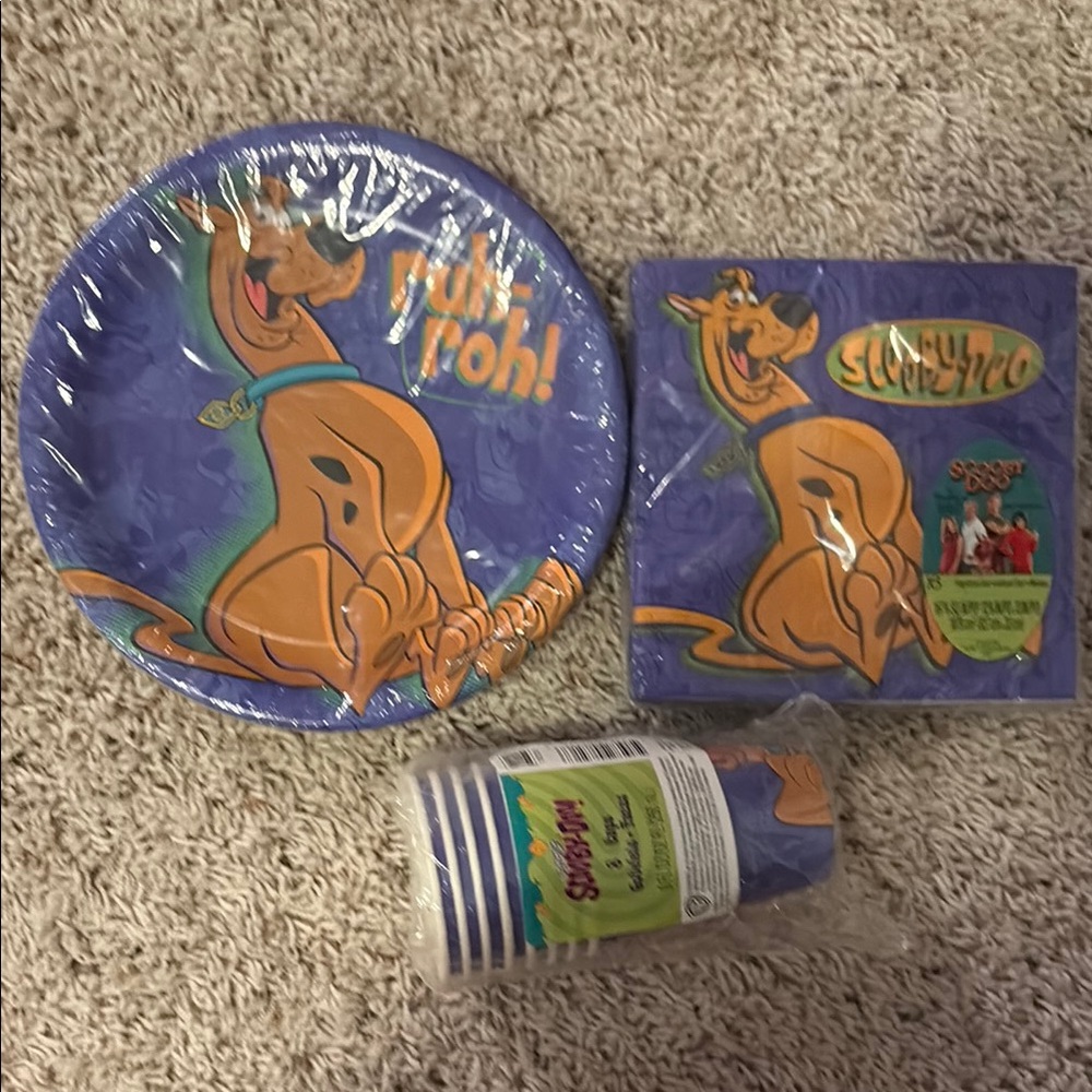 Scooby-Doo Party Supplies Set